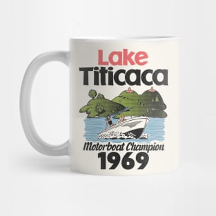 Lake Titicaca Motorboat Champion 1969 Mug